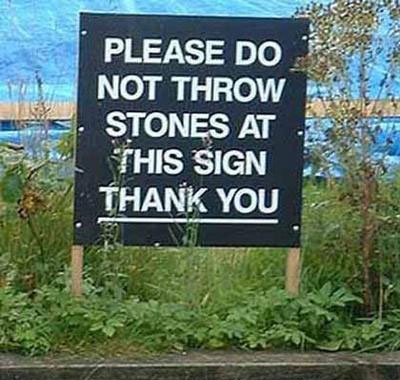 Funny Sign Photos on Funny Signs Picks 384145 400 380 Jpg